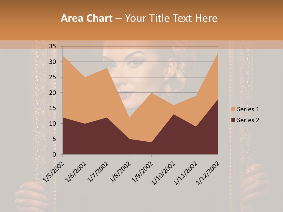 Looking Beautiful  PowerPoint Template
