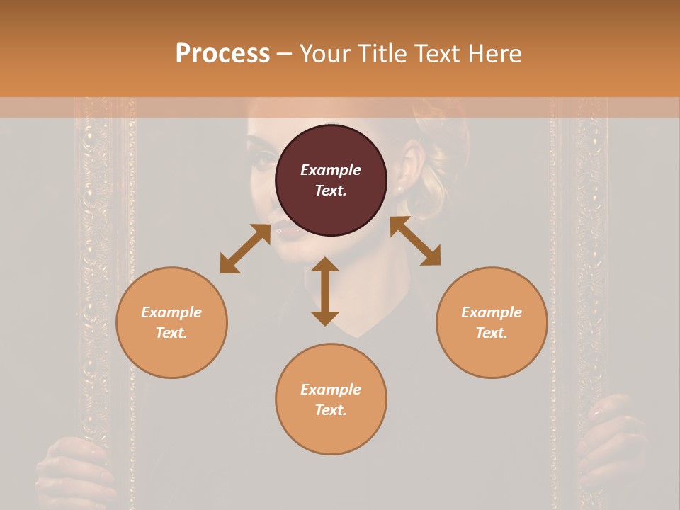 Looking Beautiful  PowerPoint Template
