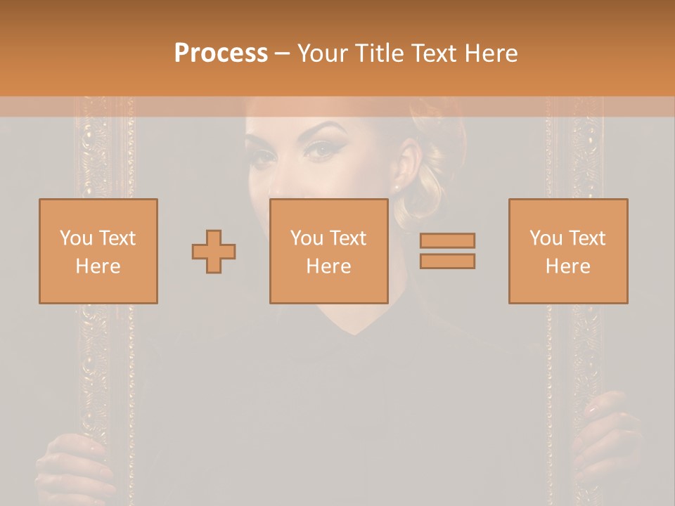 Looking Beautiful  PowerPoint Template