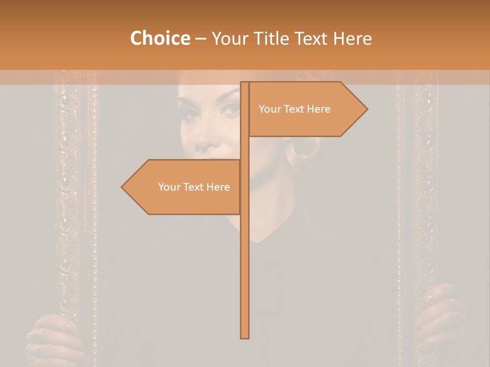 Looking Beautiful  PowerPoint Template