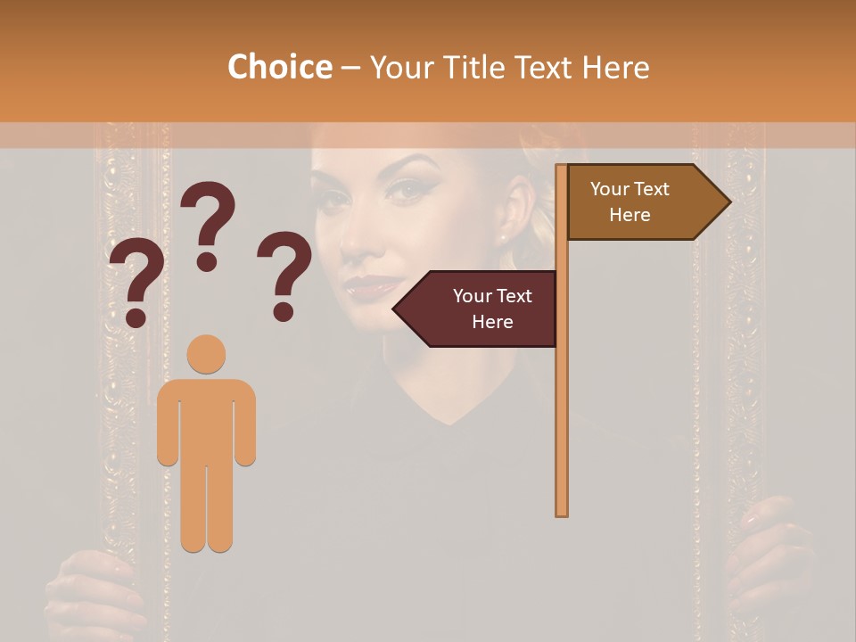 Looking Beautiful  PowerPoint Template