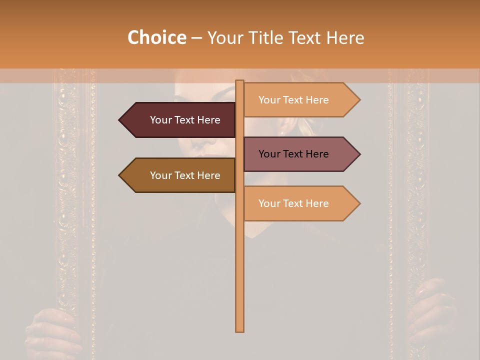 Looking Beautiful  PowerPoint Template