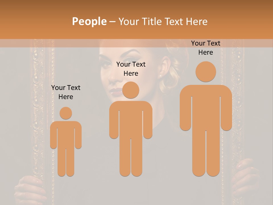 Looking Beautiful  PowerPoint Template