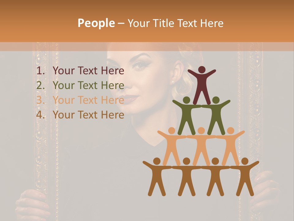 Looking Beautiful  PowerPoint Template