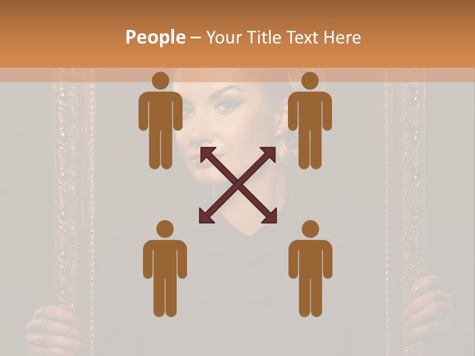 Looking Beautiful  PowerPoint Template