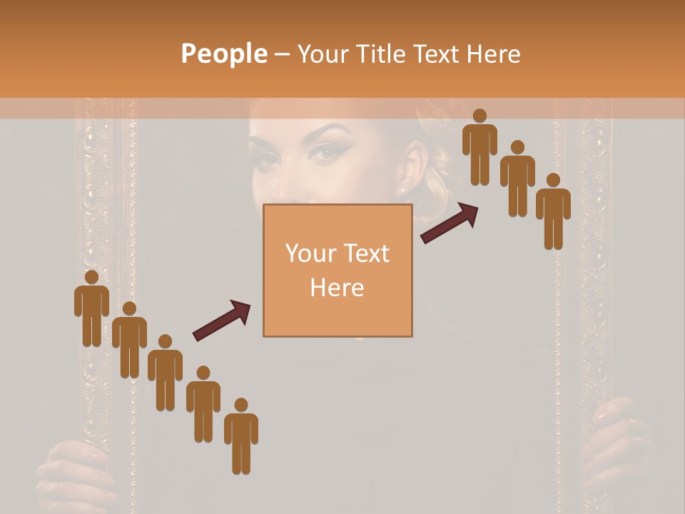 Looking Beautiful  PowerPoint Template