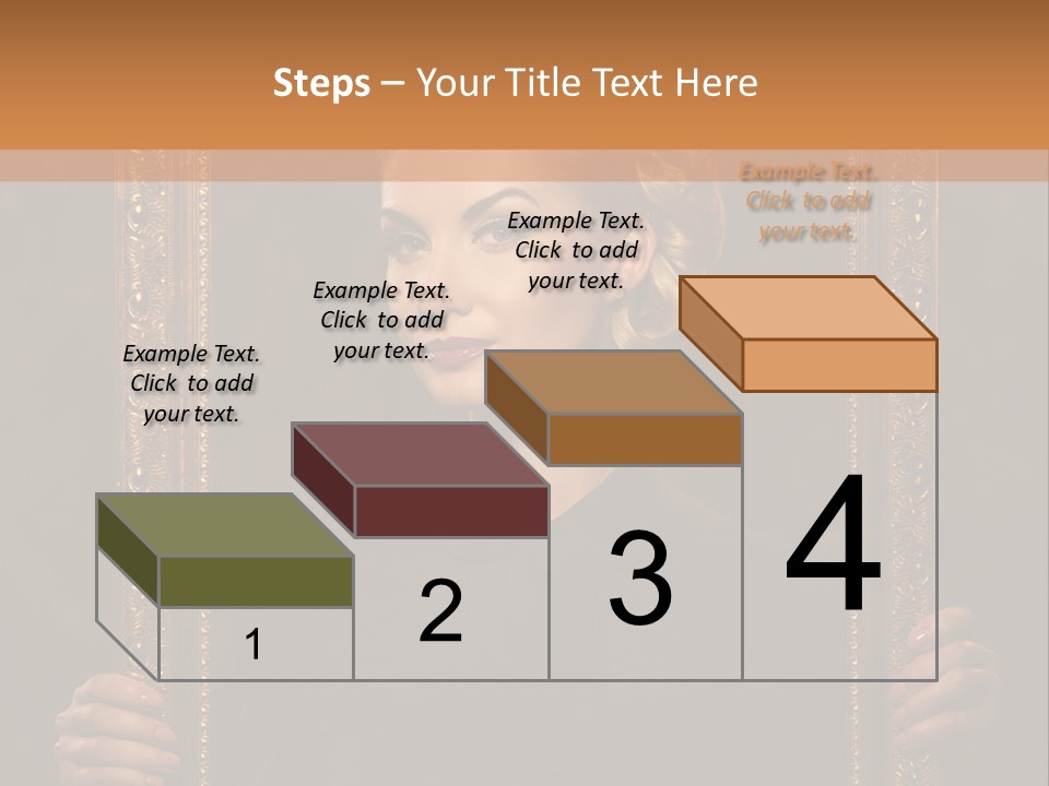 Looking Beautiful  PowerPoint Template