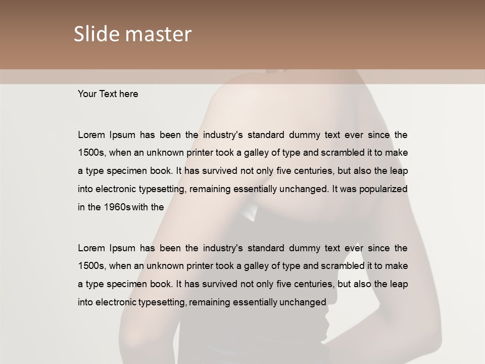 People Hairstyle Style PowerPoint Template