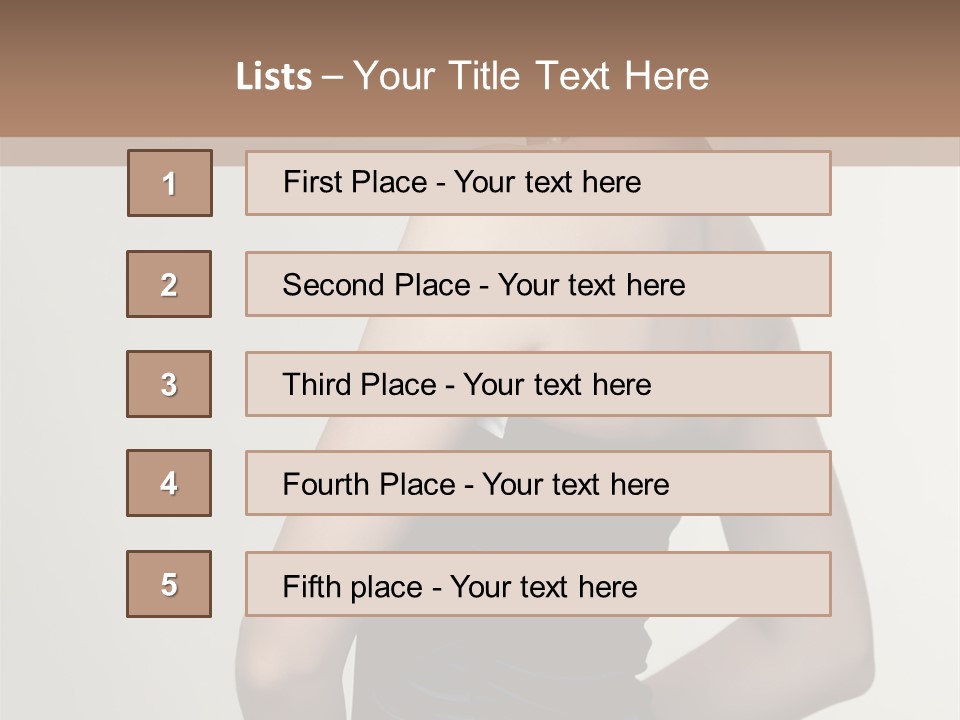 People Hairstyle Style PowerPoint Template