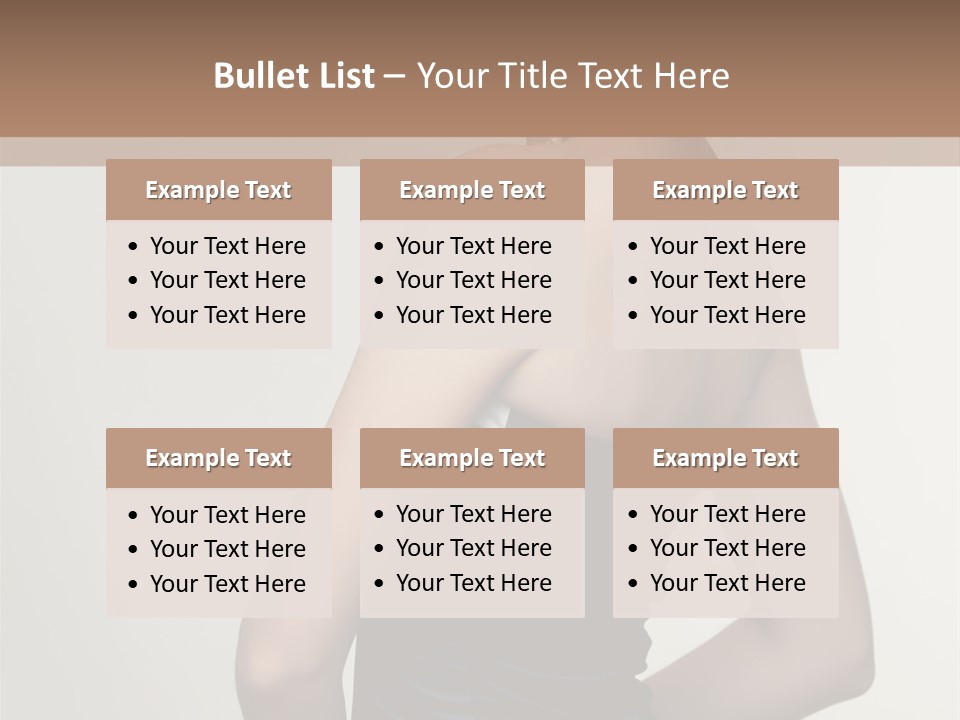 People Hairstyle Style PowerPoint Template