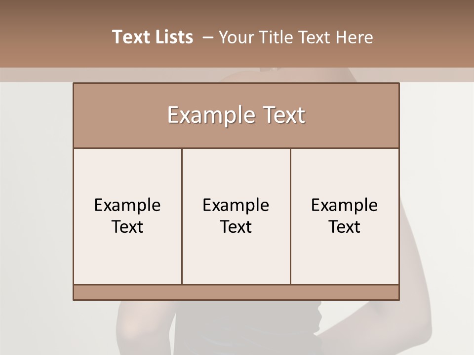 People Hairstyle Style PowerPoint Template