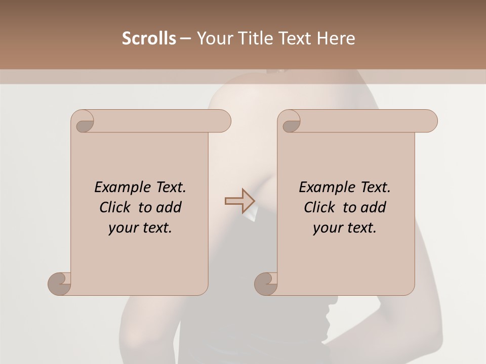 People Hairstyle Style PowerPoint Template