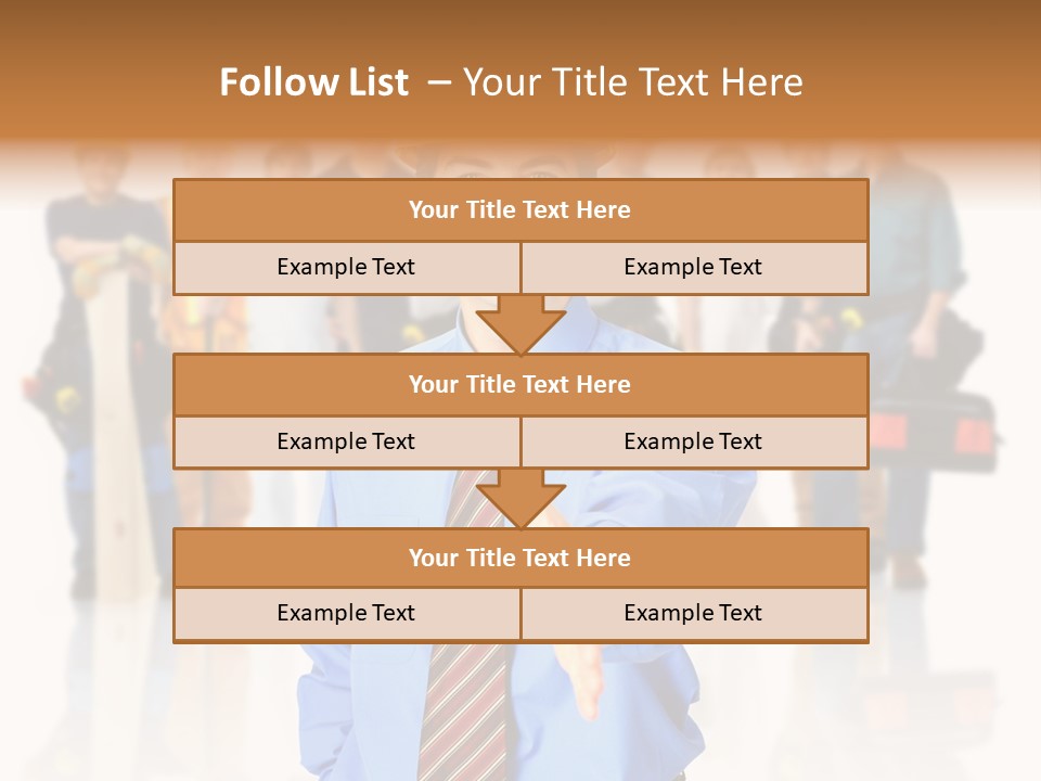 Technical Renewal Men PowerPoint Template