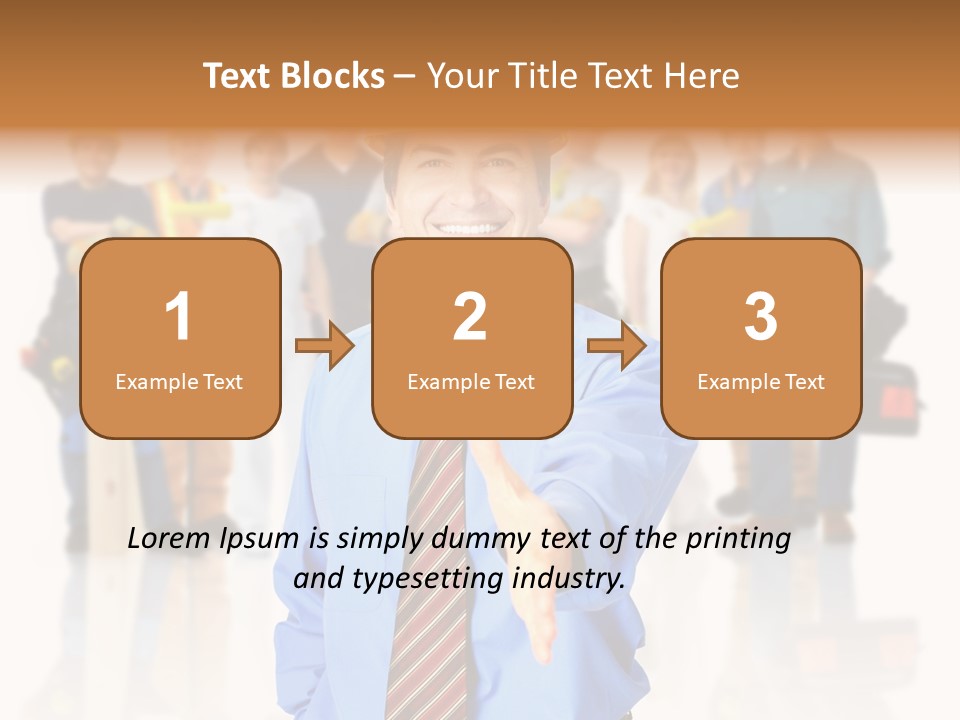 Technical Renewal Men PowerPoint Template