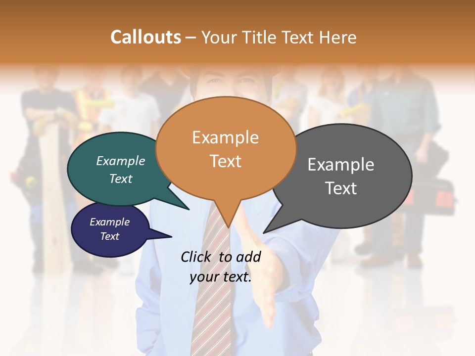 Technical Renewal Men PowerPoint Template