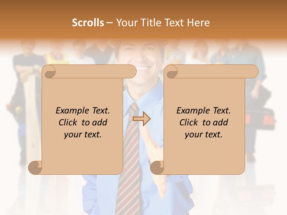 Technical Renewal Men PowerPoint Template