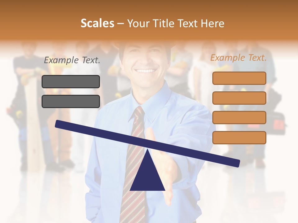 Technical Renewal Men PowerPoint Template