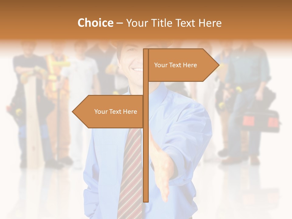 Technical Renewal Men PowerPoint Template