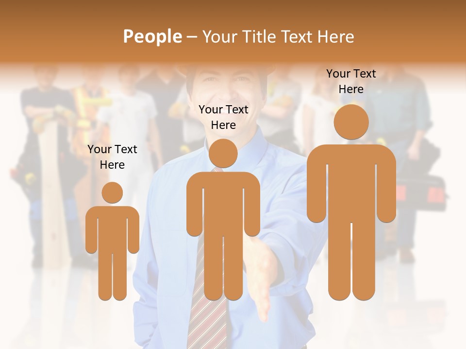 Technical Renewal Men PowerPoint Template