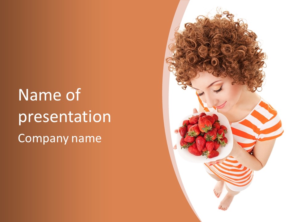 Hungry Background Smell PowerPoint Template
