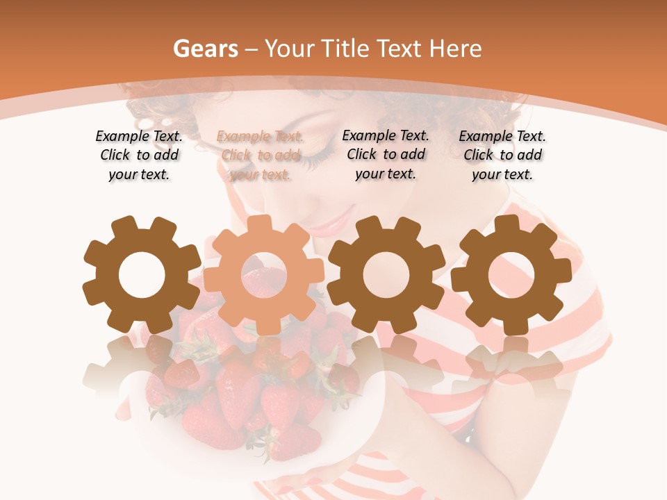 Hungry Background Smell PowerPoint Template