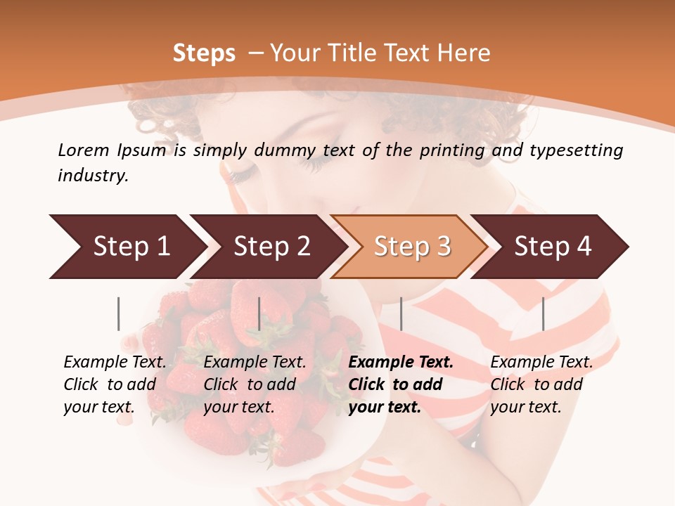 Hungry Background Smell PowerPoint Template