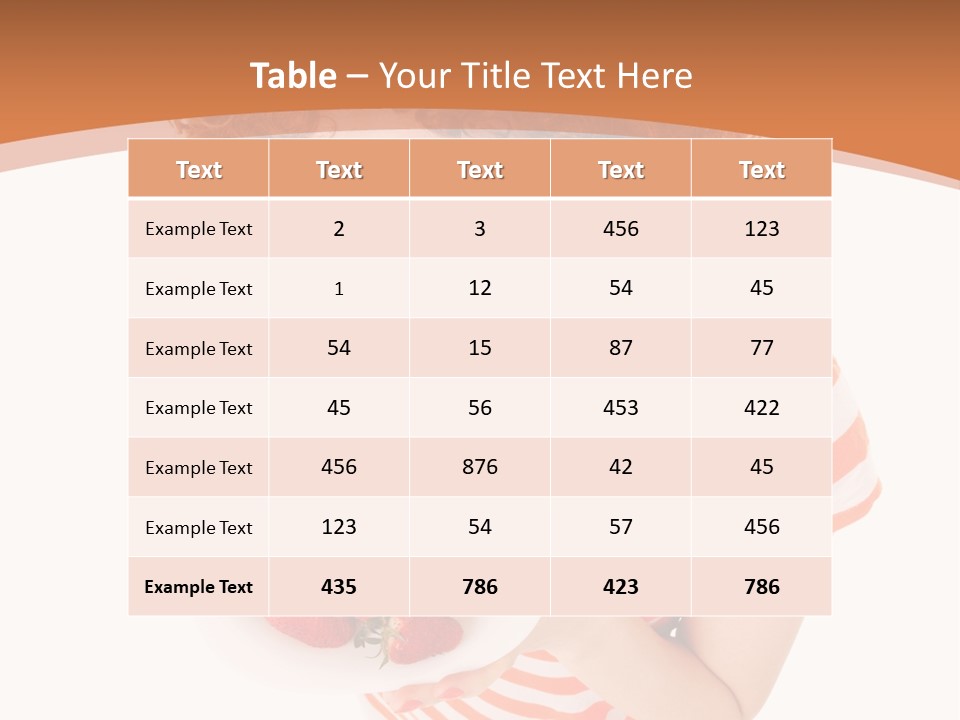Hungry Background Smell PowerPoint Template
