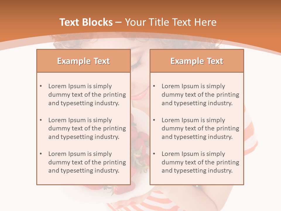 Hungry Background Smell PowerPoint Template
