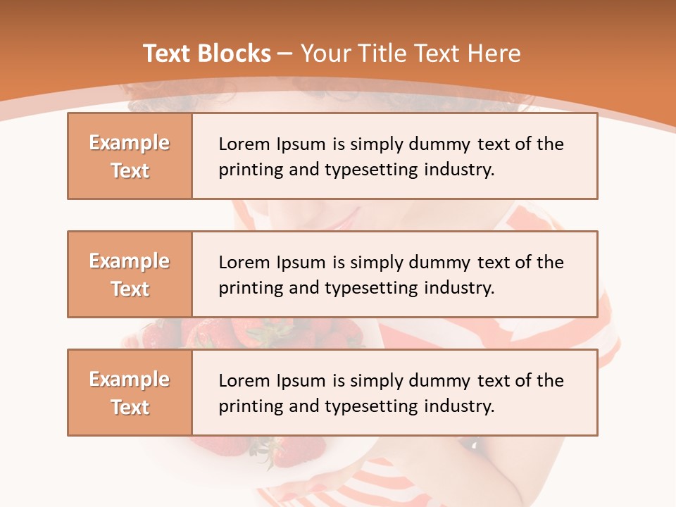Hungry Background Smell PowerPoint Template