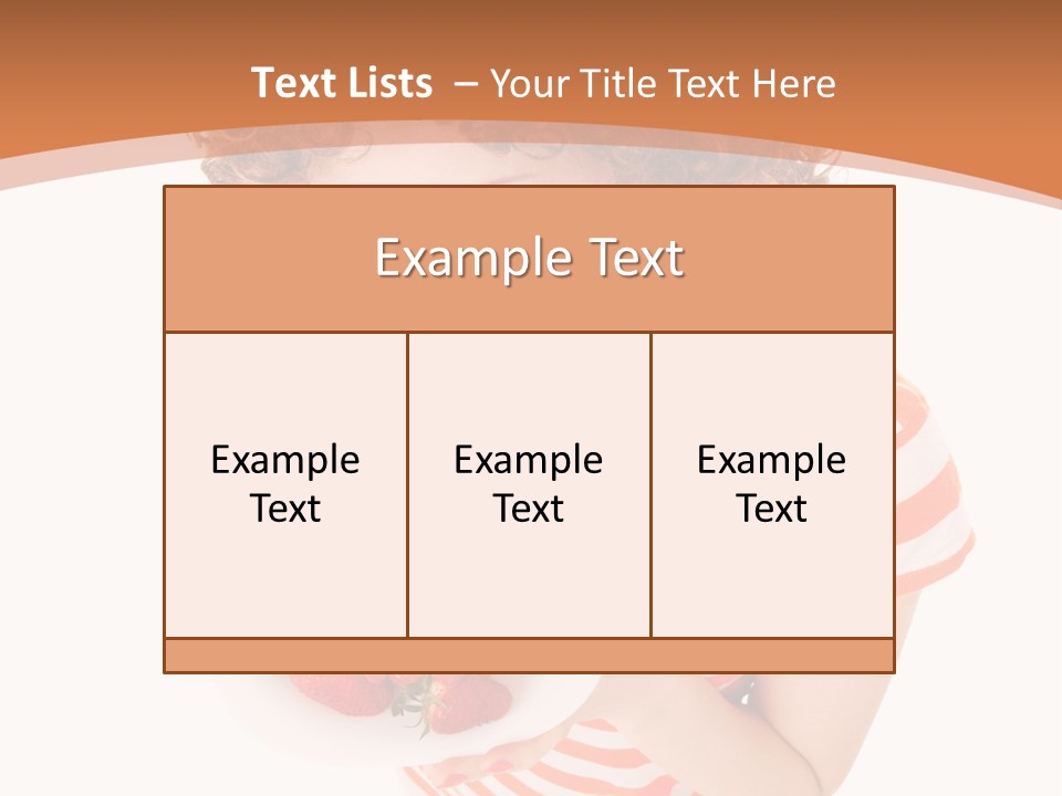 Hungry Background Smell PowerPoint Template
