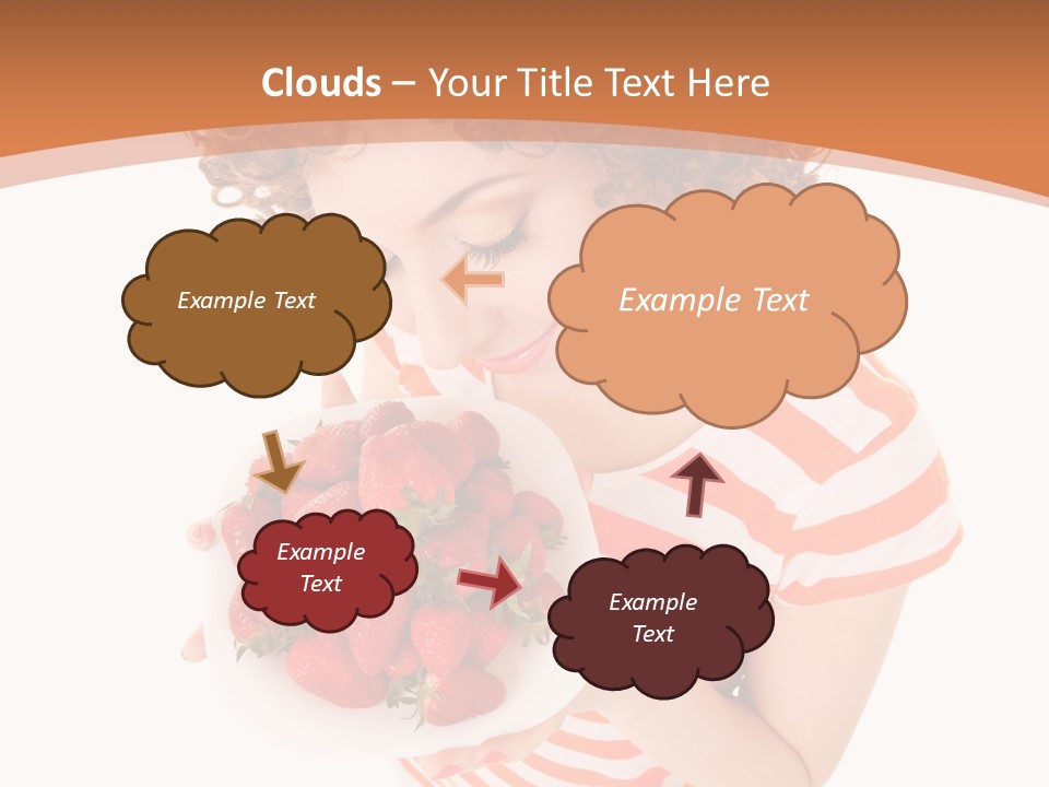 Hungry Background Smell PowerPoint Template