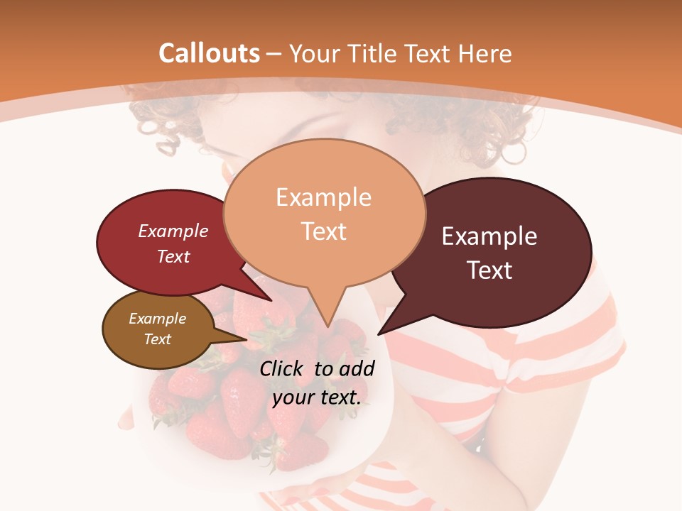 Hungry Background Smell PowerPoint Template