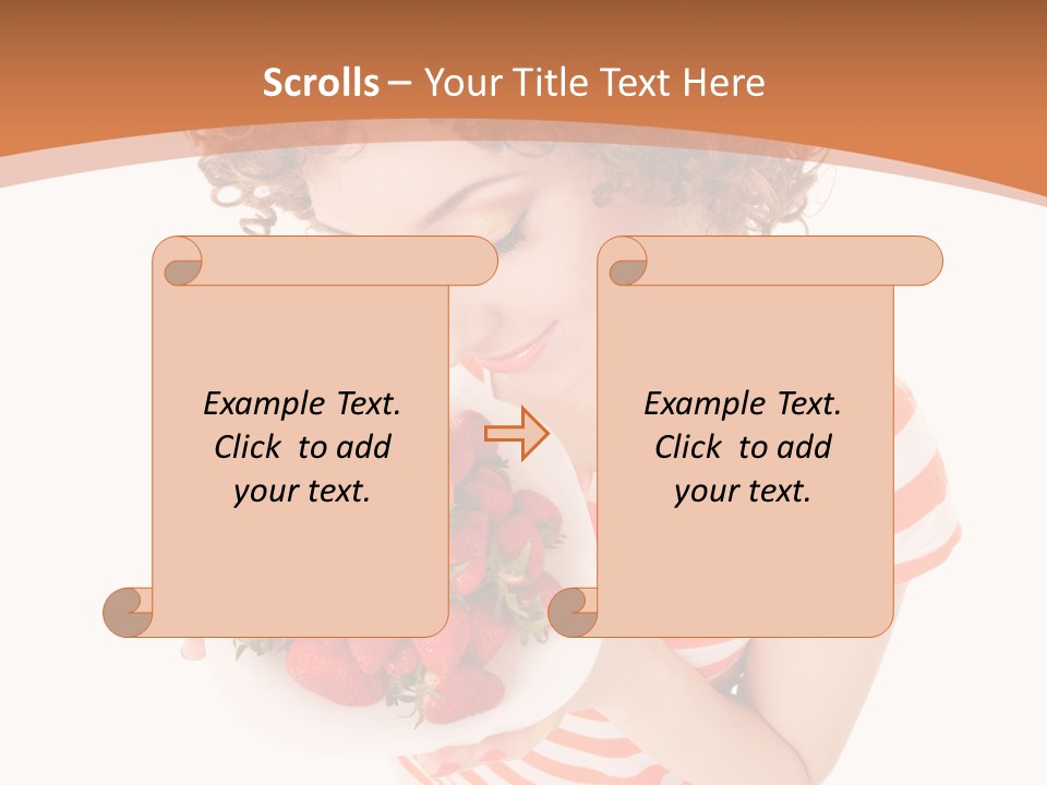 Hungry Background Smell PowerPoint Template