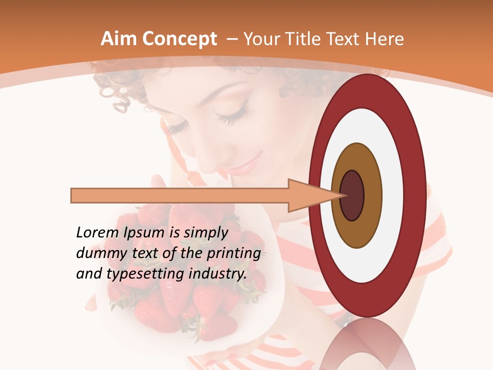 Hungry Background Smell PowerPoint Template