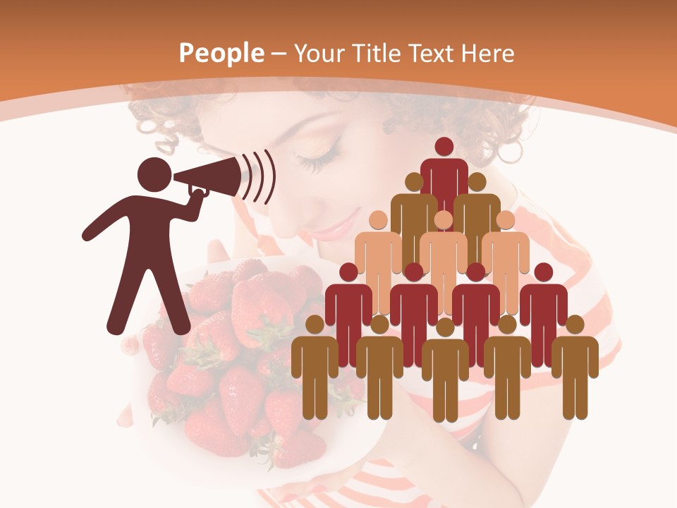 Hungry Background Smell PowerPoint Template