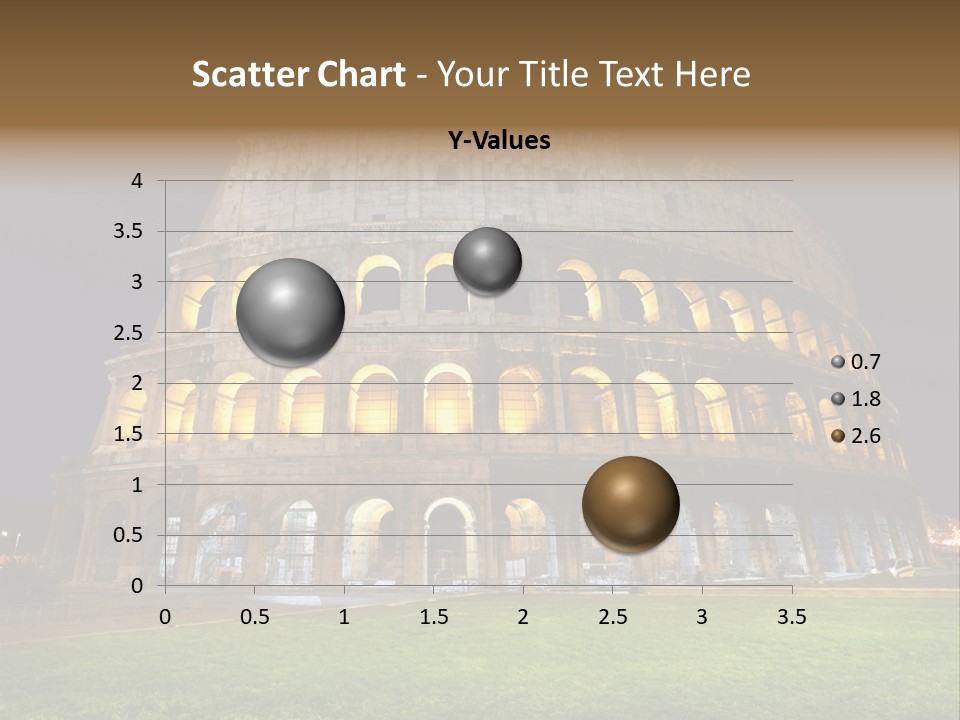 Amphitheater Gladiator Empire PowerPoint Template