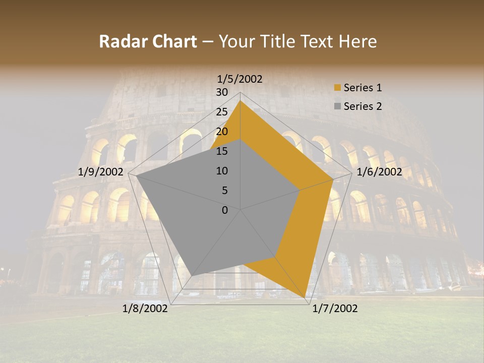 Amphitheater Gladiator Empire PowerPoint Template