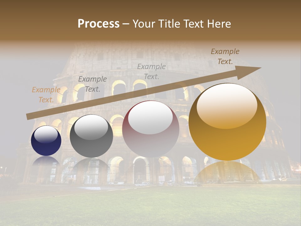 Amphitheater Gladiator Empire PowerPoint Template