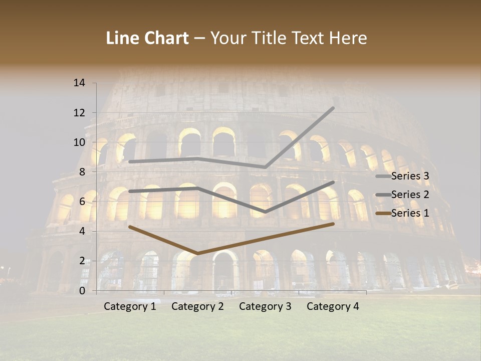 Amphitheater Gladiator Empire PowerPoint Template