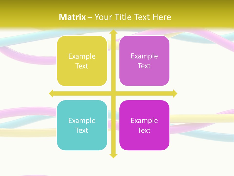 New Paint Stripes PowerPoint Template