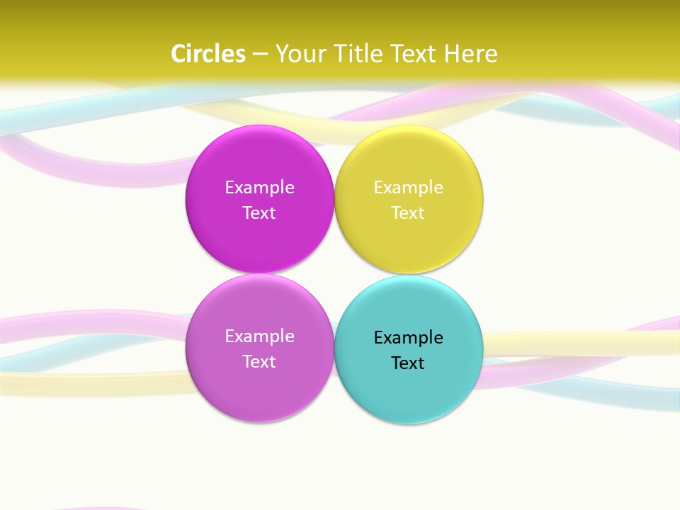 New Paint Stripes PowerPoint Template