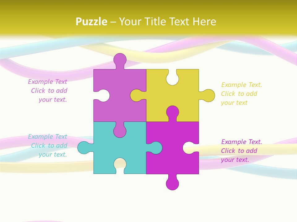 New Paint Stripes PowerPoint Template