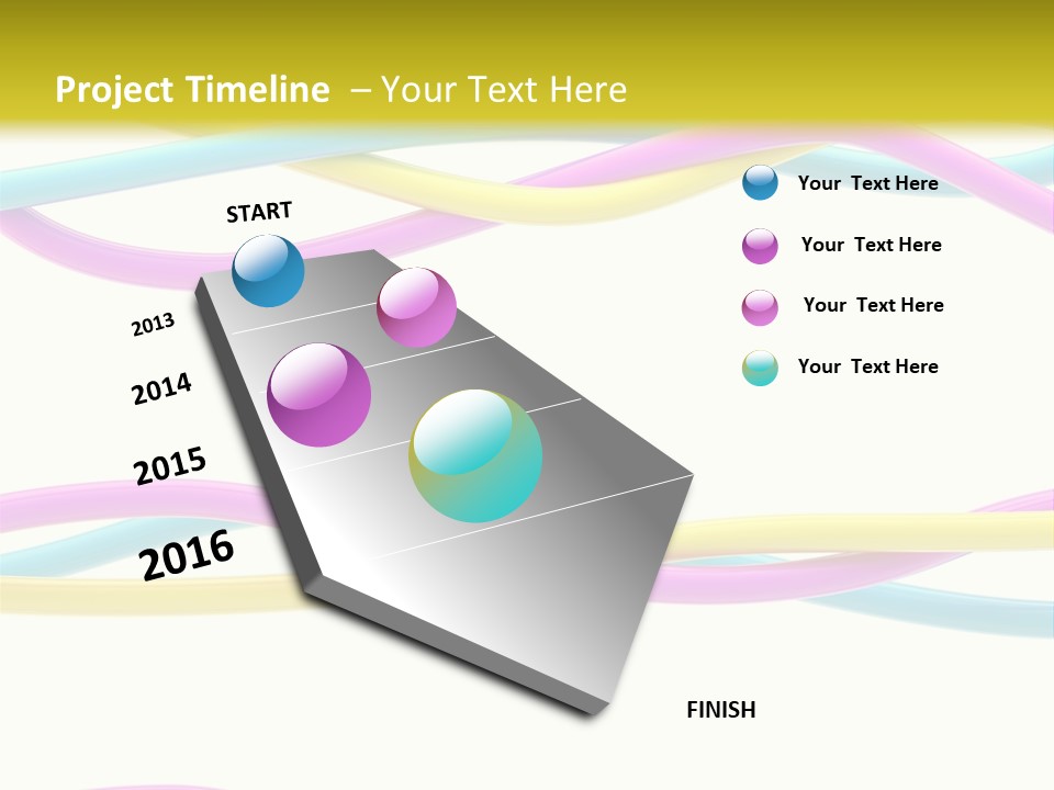 New Paint Stripes PowerPoint Template