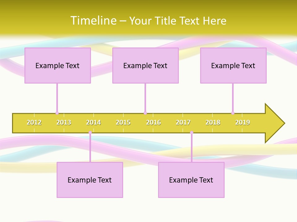 New Paint Stripes PowerPoint Template