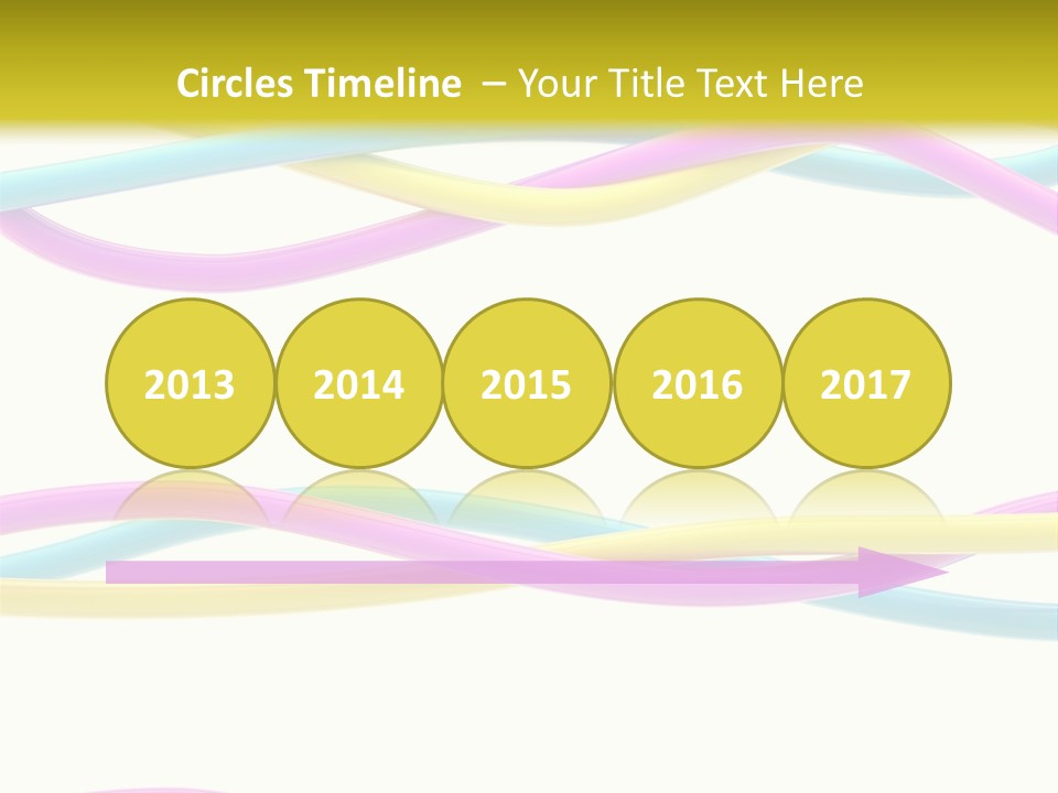 New Paint Stripes PowerPoint Template