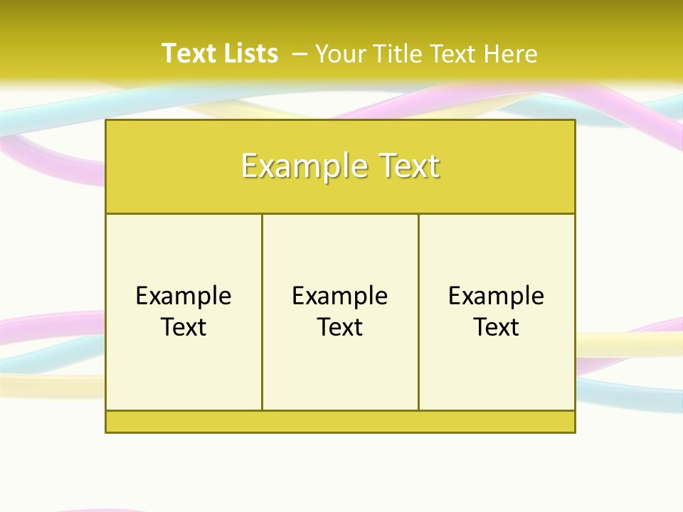 New Paint Stripes PowerPoint Template