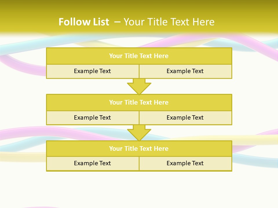 New Paint Stripes PowerPoint Template
