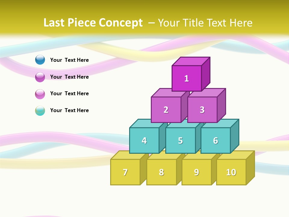 New Paint Stripes PowerPoint Template