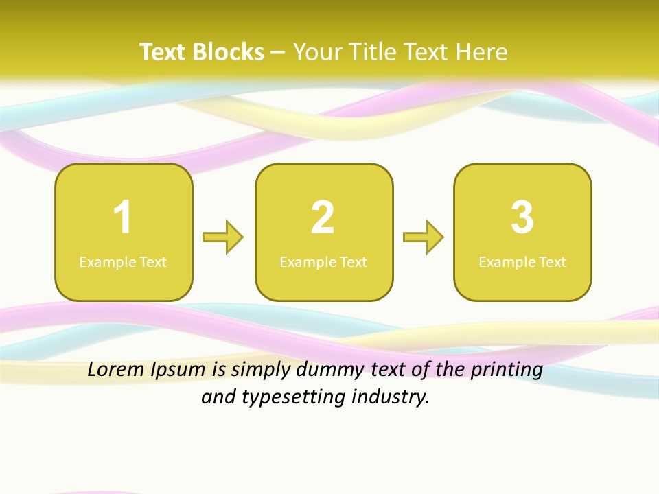 New Paint Stripes PowerPoint Template
