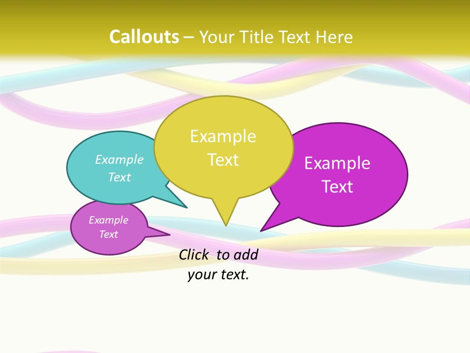 New Paint Stripes PowerPoint Template
